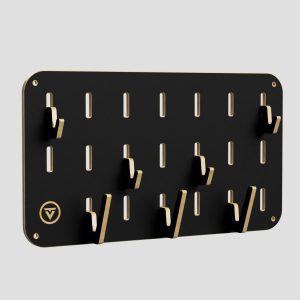 Medium Sort-It Slot Panel and Hooks Angle View 763.5mm x 430mm