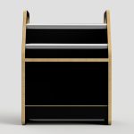 Small Double Stack Shelf Square On View