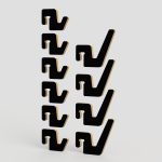 Sort-It Hook 10 Pack Angle View
