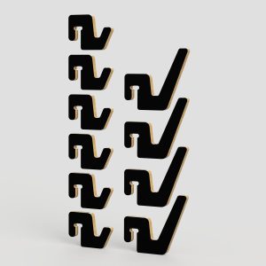 Sort-It Hook 10 Pack Angle View