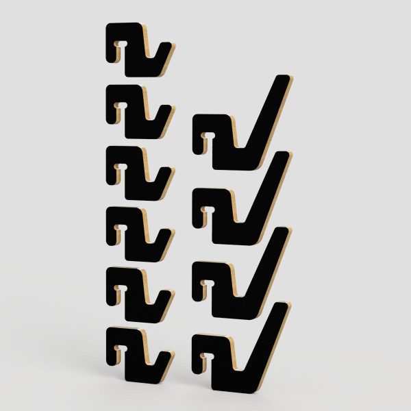 Sort-It Hook 10 Pack Angle View