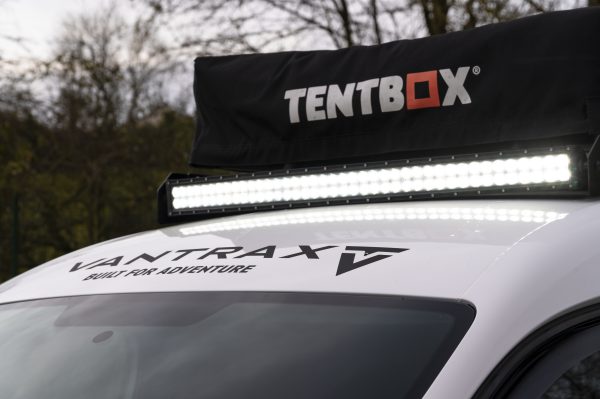 VW Caddy TRX 002 Adventure Van Lightbar Closeup