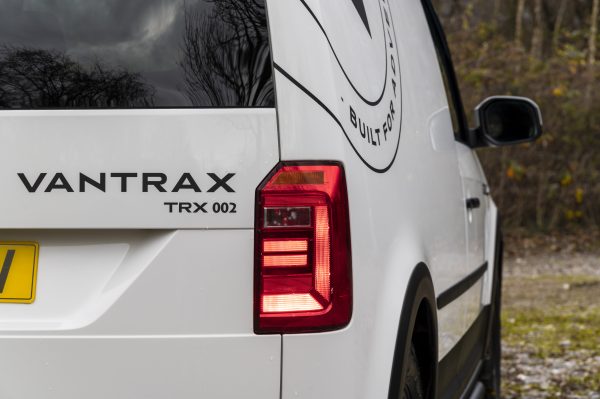 VW Caddy TRX 002 Adventure OS Rear Vantrax TRX002 Branding